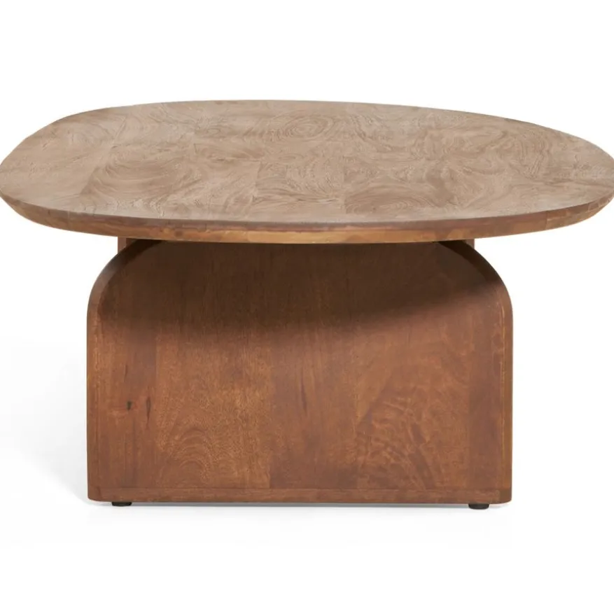 Salontafel Verla Bruin - 130x78 cm