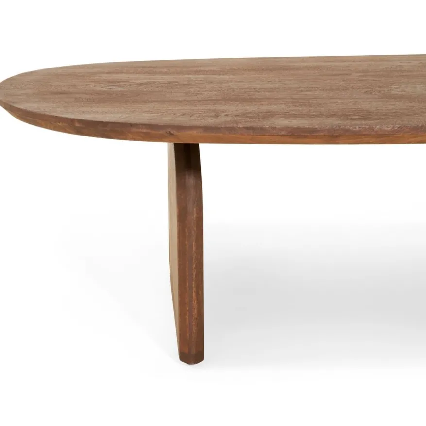 Salontafel Verla Bruin - 130x78 cm