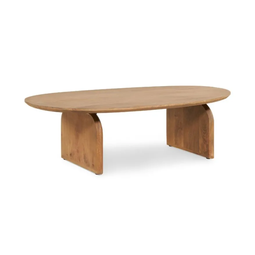 Salontafel Verla Bruin - 130x78 cm