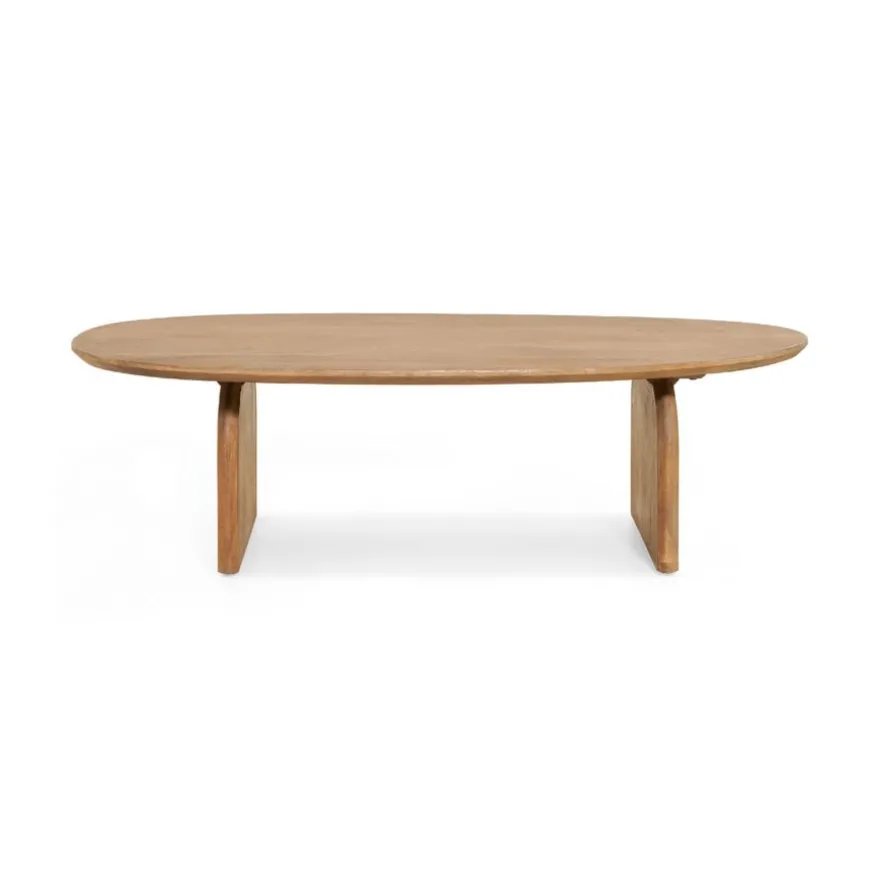 Salontafel Verla Bruin - 130x78 cm