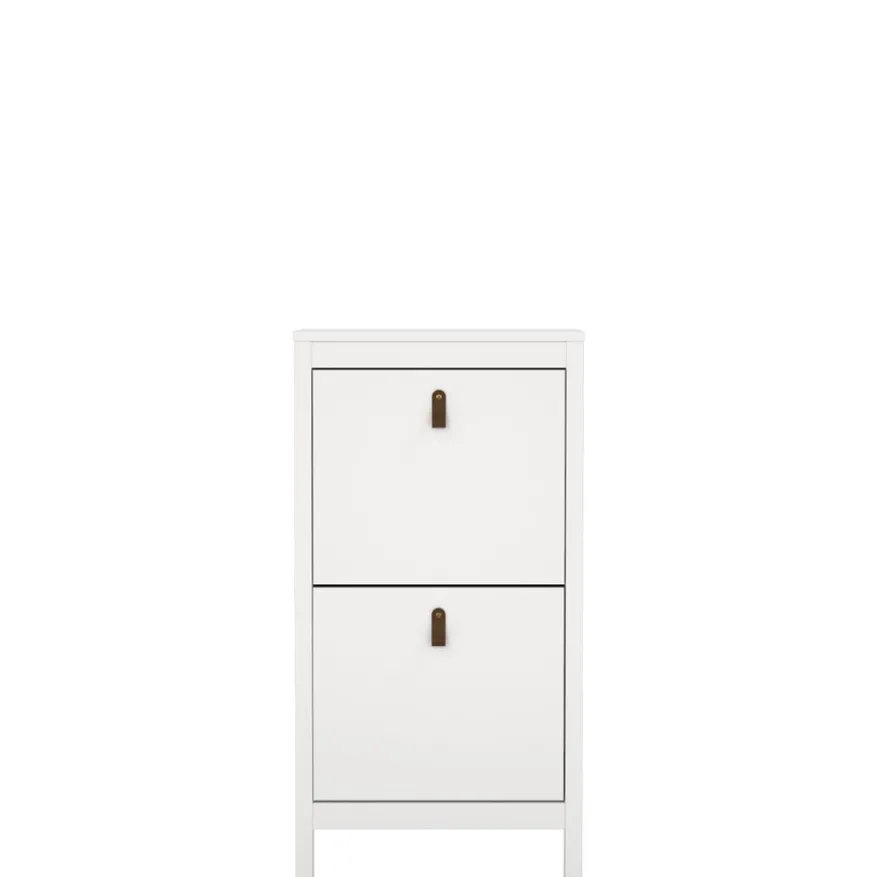 Schoenenkast Dallas Wit - 54x103x25 cm