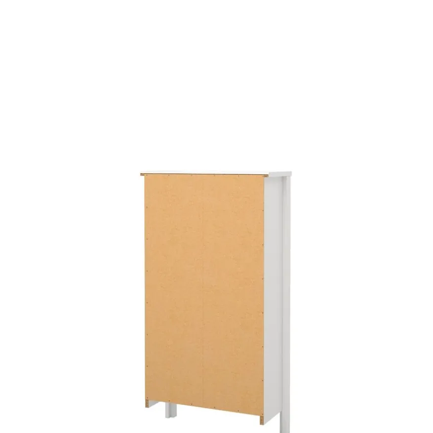 Schoenenkast Dallas Wit - 54x103x25 cm