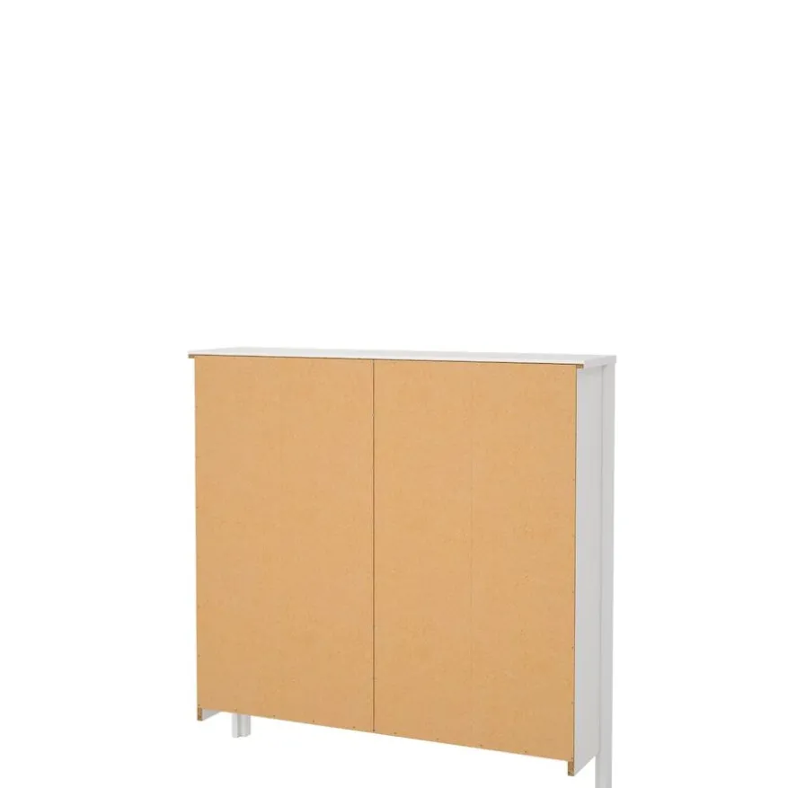 Schoenenkast Dallas Wit - 103x103x25 cm
