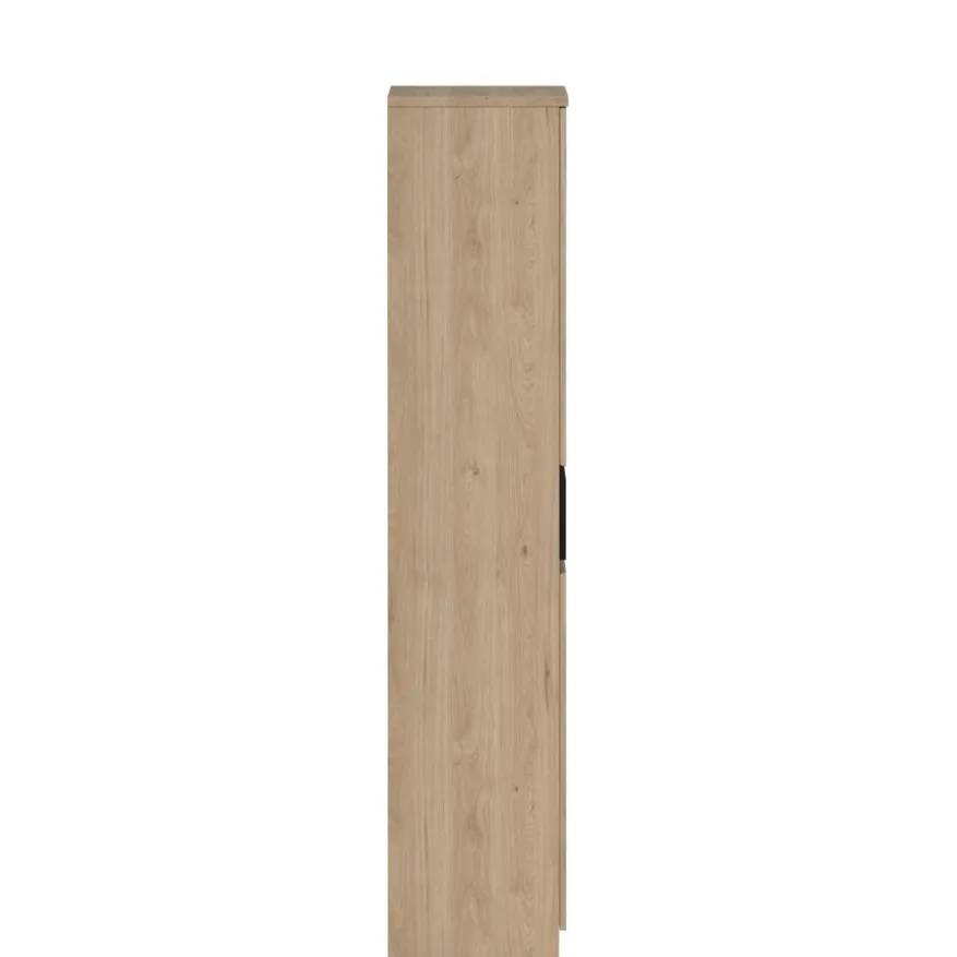 Schoenenkast Luna Eiken - 81x192x40 cm