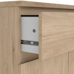 Schoenenkast Luna Eiken - 81x101x40 cm