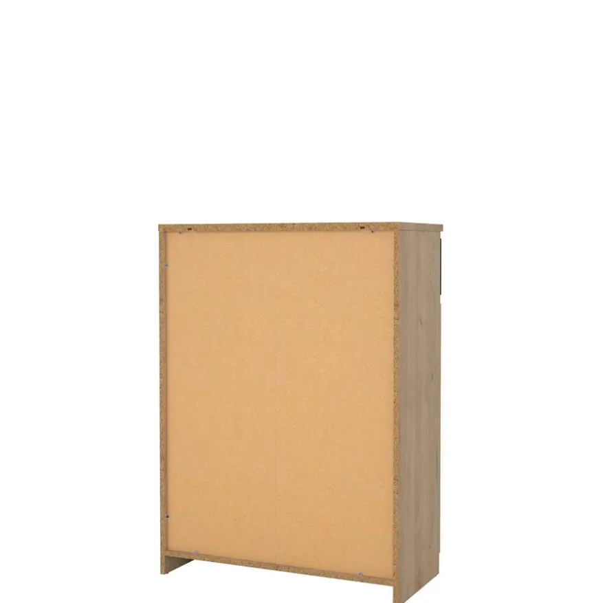 Schoenenkast Luna Eiken - 81x112x40 cm