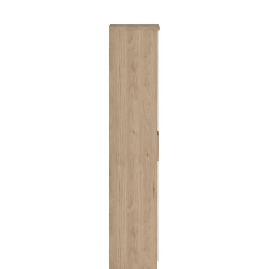 Schoenenkast Luna Wit - 81x192x40 cm