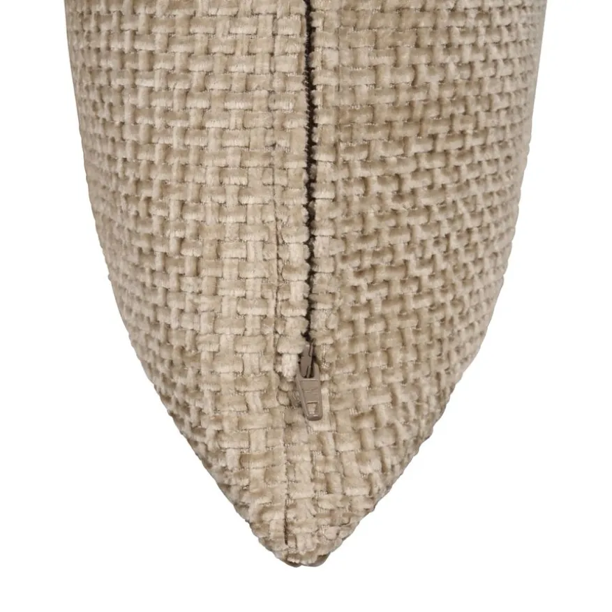Sierkussen Edel Beige - 45x45 cm