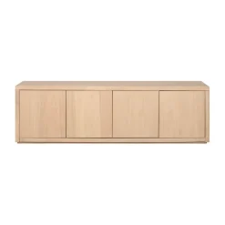 TV-meubel Chester Naturel - 180x55x40 cm