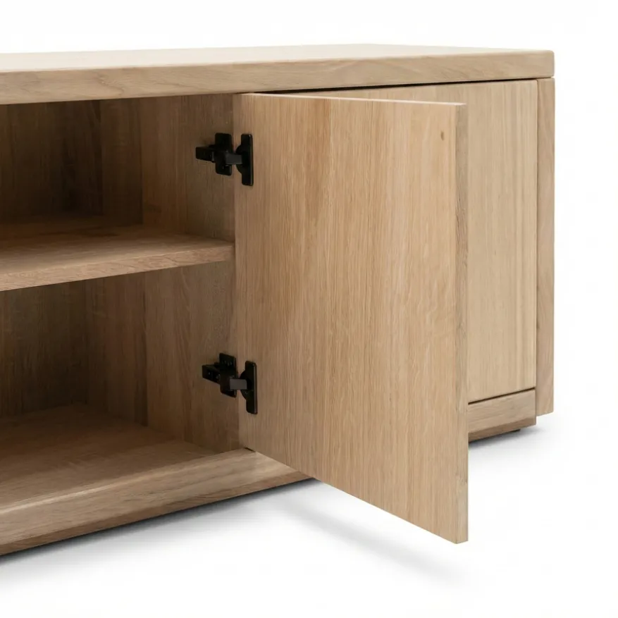 TV-meubel Chester Naturel - 180x55x40 cm