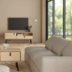 TV-meubel Denver Eiken - 150x60x40 cm