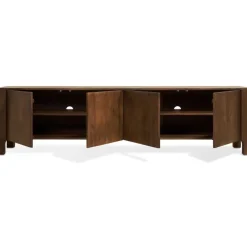 TV-Meubel Liam Kastanjebruin - 210x55x40 cm