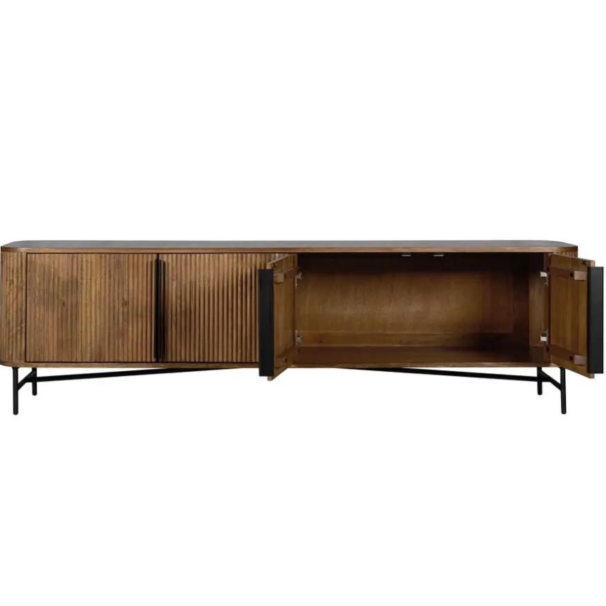TV-meubel Rego Bruin - 177x50x40 cm