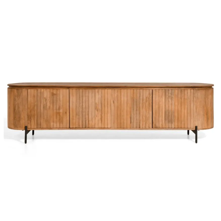 TV-meubel Viktor Lichtbruin - 210x56x43 cm