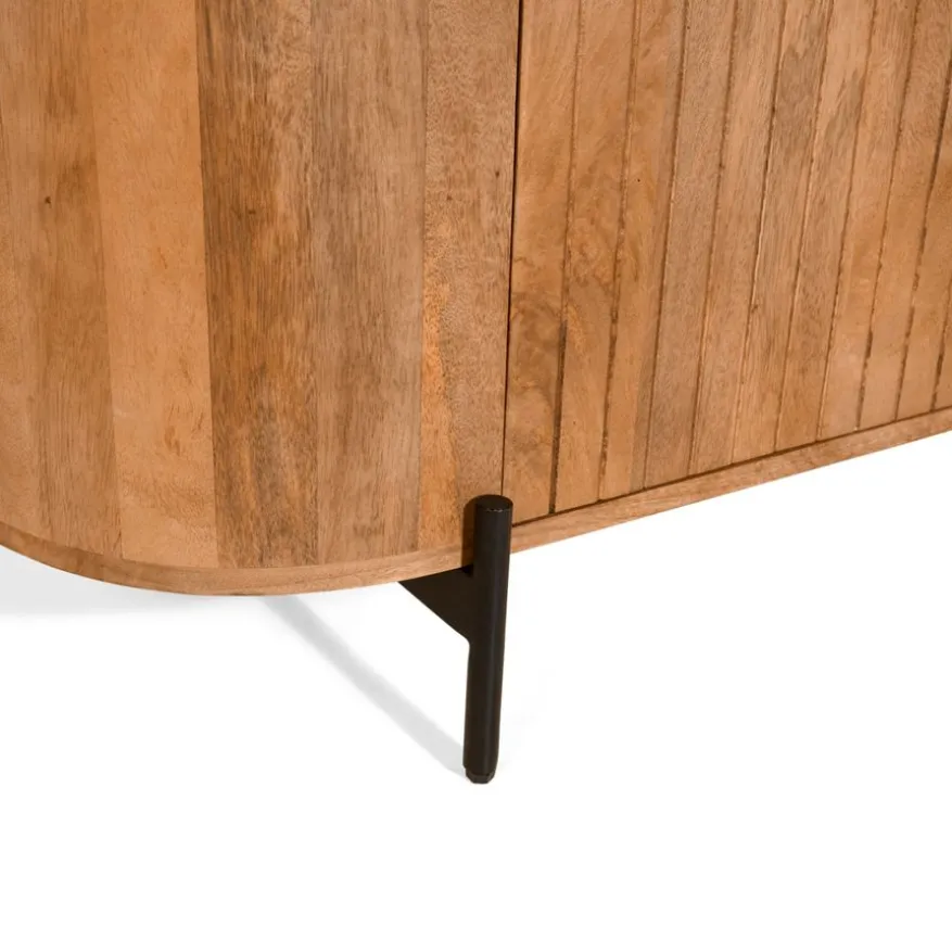 TV-meubel Viktor Lichtbruin - 210x56x43 cm