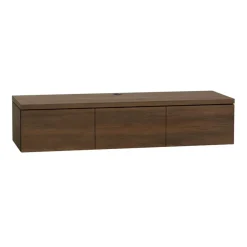 TV-meubel Vista Donkerbruin - 181x38x40 cm