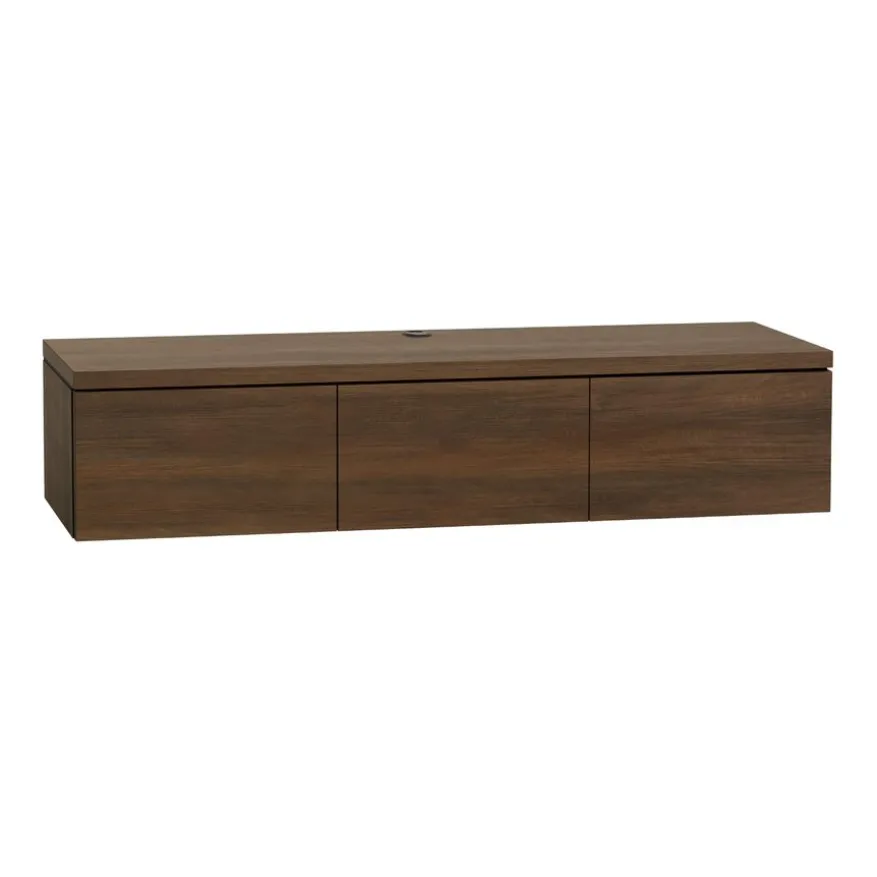 TV-meubel Vista Donkerbruin - 181x38x40 cm