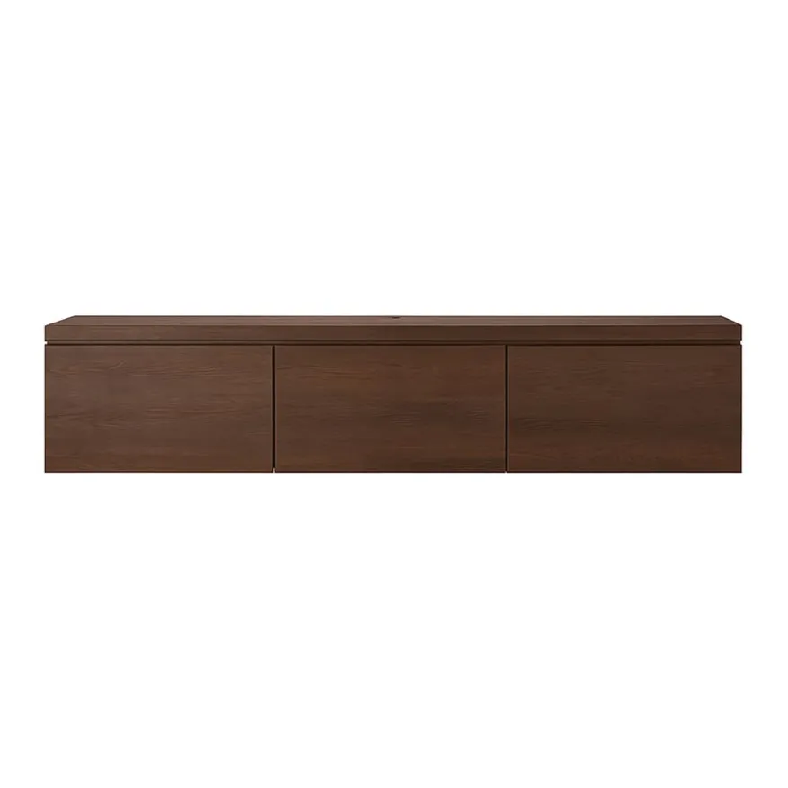 TV-meubel Vista Donkerbruin - 181x38x40 cm