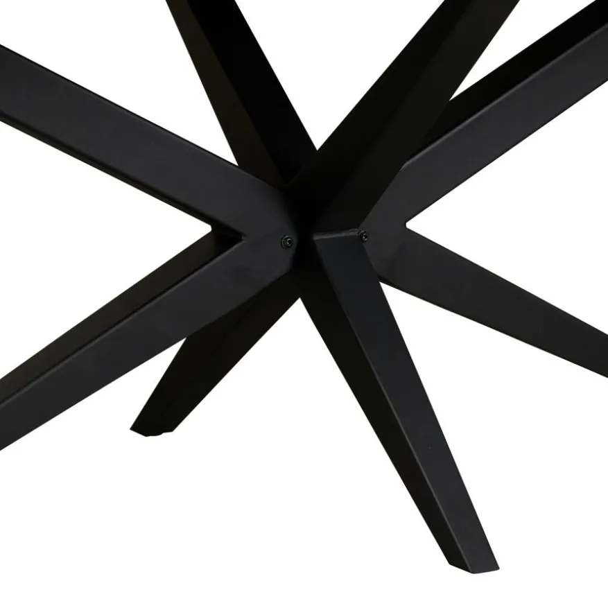 Uitschuifbare Eettafel Enjoy Donkergrijs - 220/277x120 cm