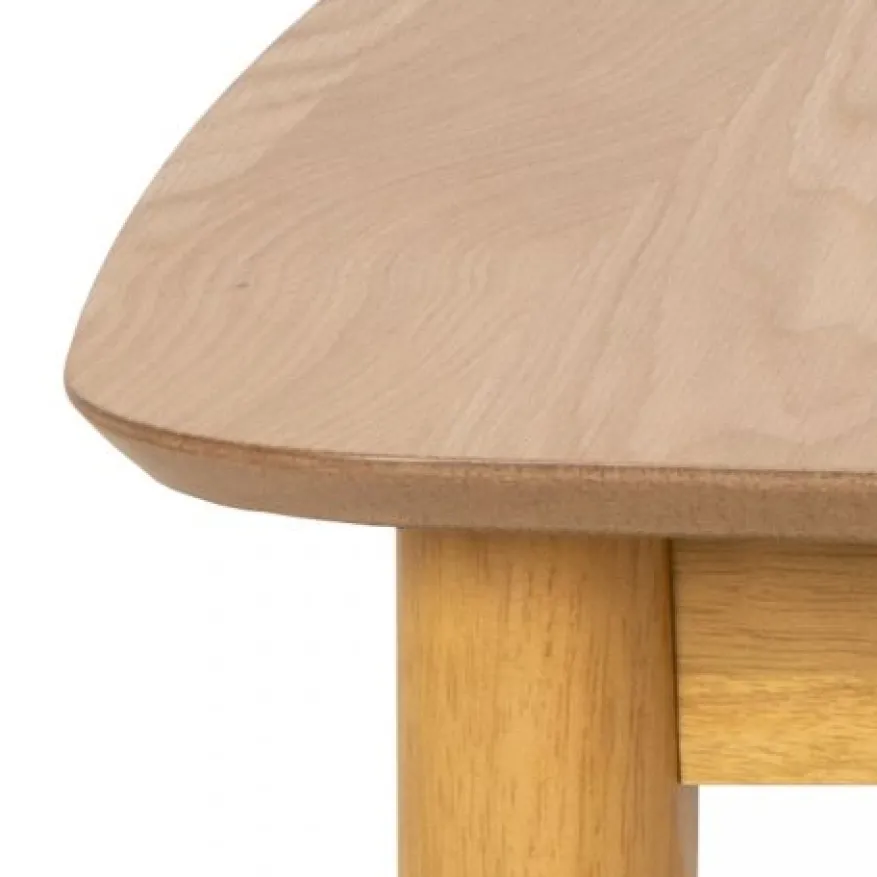 Uitschuifbare Eettafel Saga Naturel - 180/219x90 cm