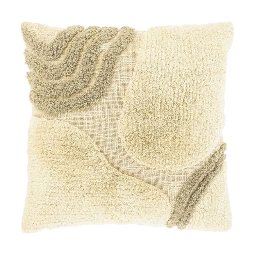Unique Living Sierkussen Fenne Beige - 45x45 cm