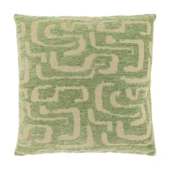 Unique Living Sierkussen Liam Groen - 45x45 cm