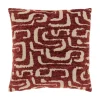 Unique Living Sierkussen Liam Rood/Bruin - 45x45 cm