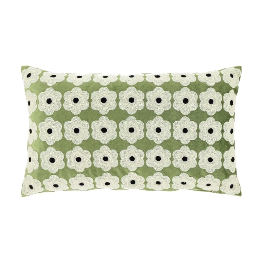 Unique Living Sierkussen Mona Groen - 30x50 cm