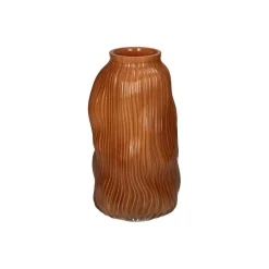 Vaas Cies Roestbruin - 24 cm hoog