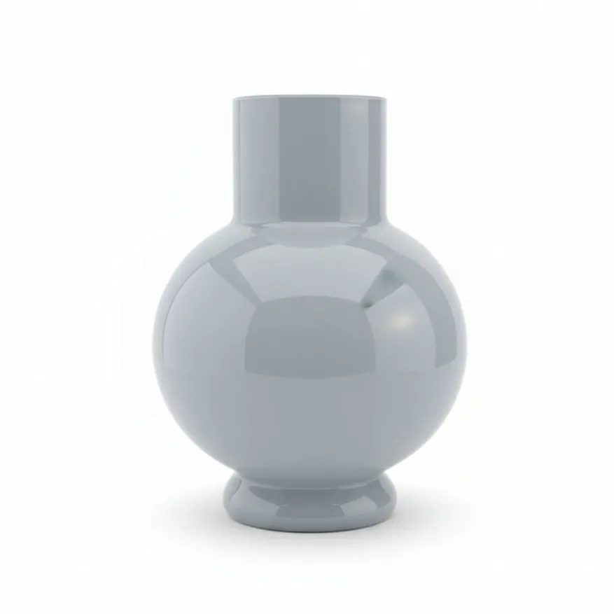 Vaas Deborah Grijs - 39 cm hoog