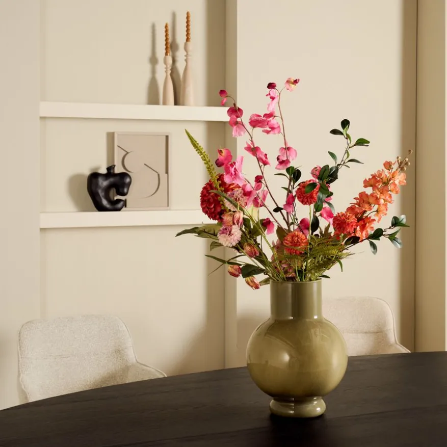Vaas Deborah Groen - 22 cm hoog