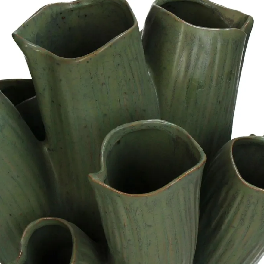 Vaas Koral Groen - 33x29 cm
