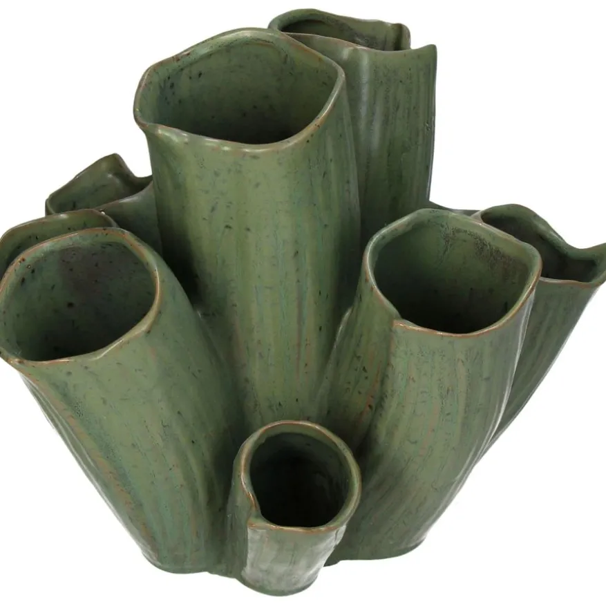 Vaas Koral Groen - 33x29 cm