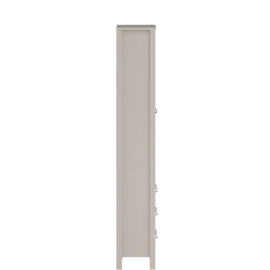Vitrinekast Dallas Taupe - 79x199x33 cm