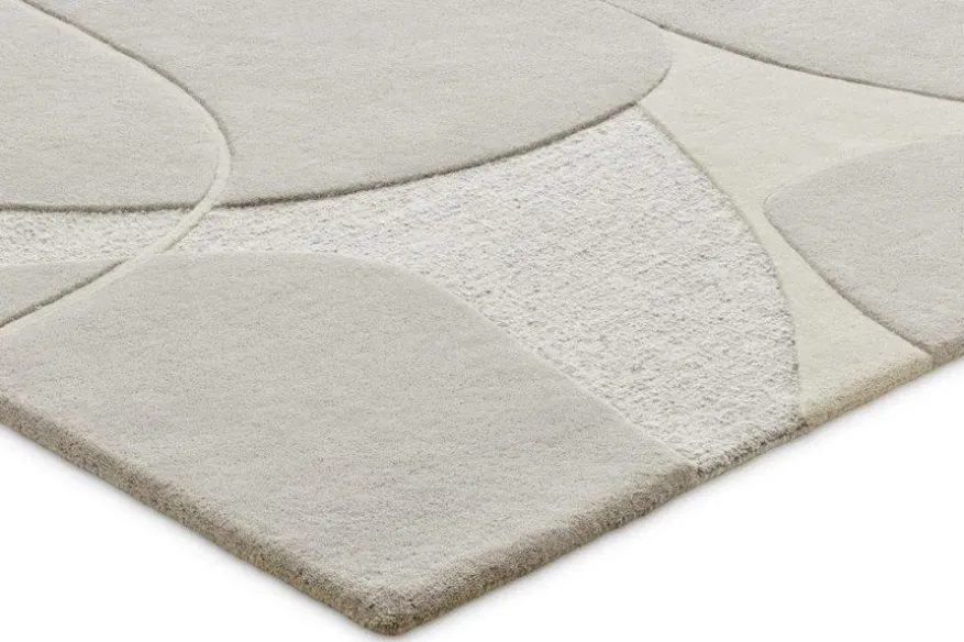Vloerkleed Bolsena Lago Grijs - 250x225 cm