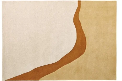 Vloerkleed Organix Goud - 160x230 cm