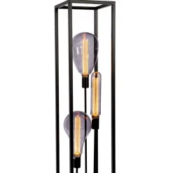 Vloerlamp Gable Zwart - 3 x E27 - 160 cm hoog
