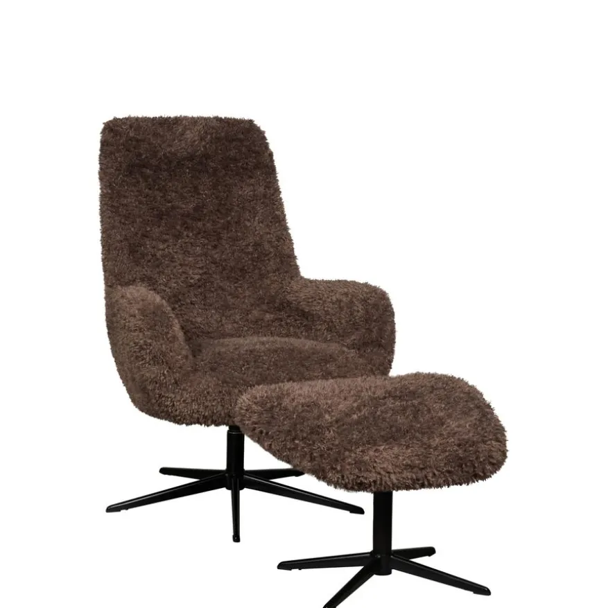Voetenbank Cardigan Bruin