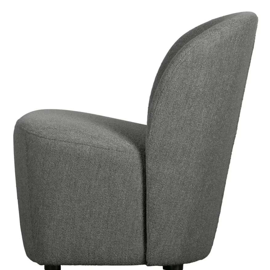Vtwonen Fauteuil Lofty Donkergrijs