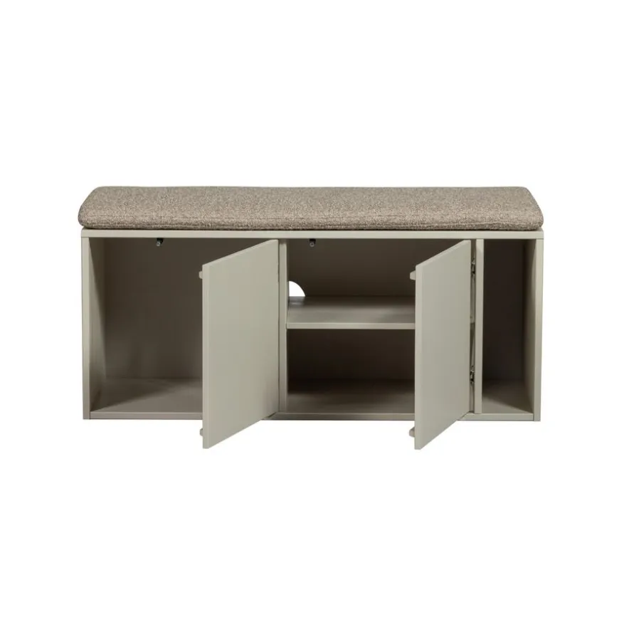 vtwonen Kistbank Settle Down Dust - 108x50x44 cm