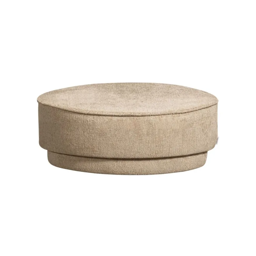 vtwonen Poef Pearl Beige - Ø 80 cm