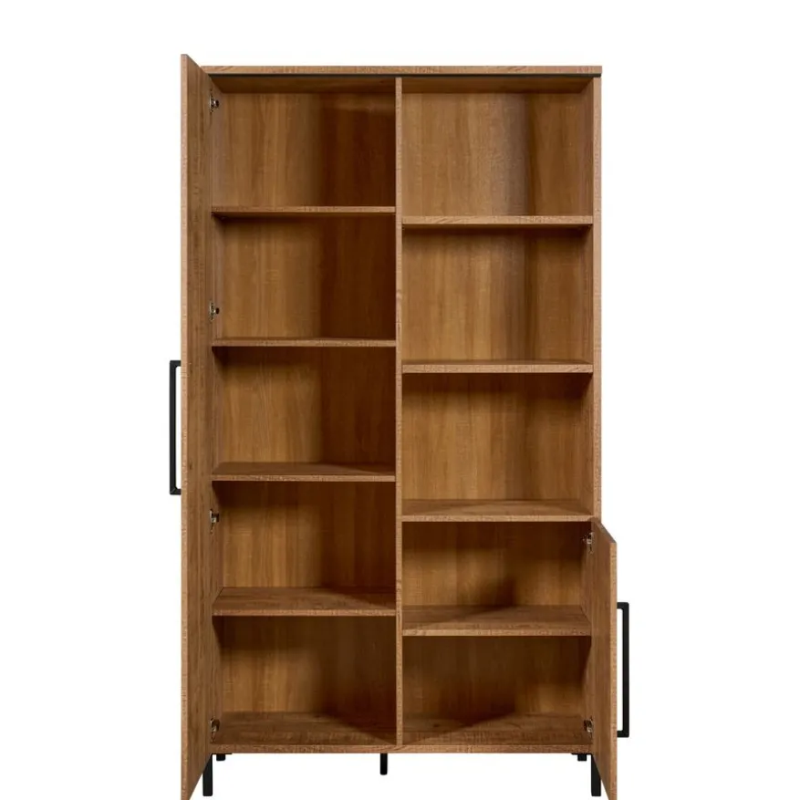Wandkast Culemborg Naturel - 109x200x45 cm