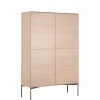 Wandkast Fado Naturel - 110x170x42 cm