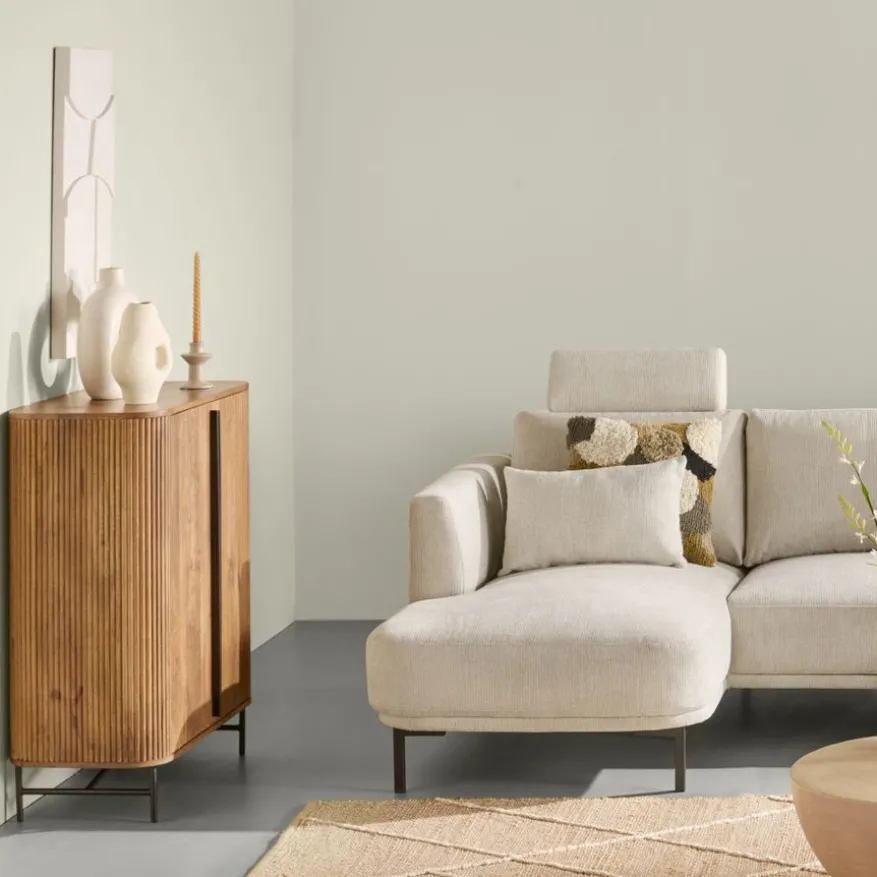 Wandkast Rego Bruin - 90x100x40 cm