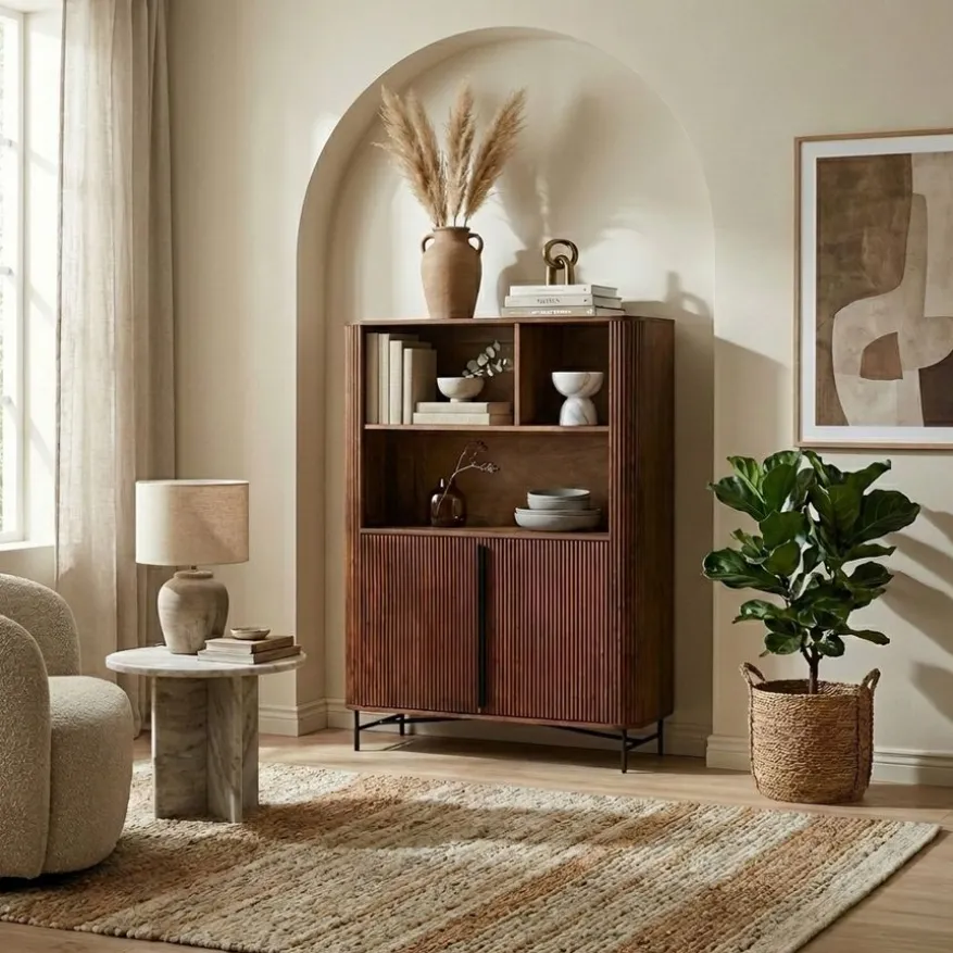 Wandkast Rego Bruin - 110x150x40 cm