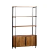 Wandkast Rego Bruin - 98x171x35 cm