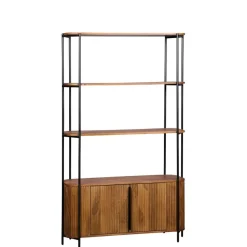 Wandkast Rego Bruin - 98x171x35 cm