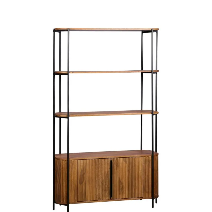 Wandkast Rego Bruin - 98x171x35 cm