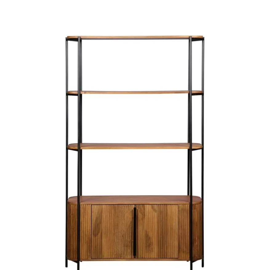 Wandkast Rego Bruin - 98x171x35 cm