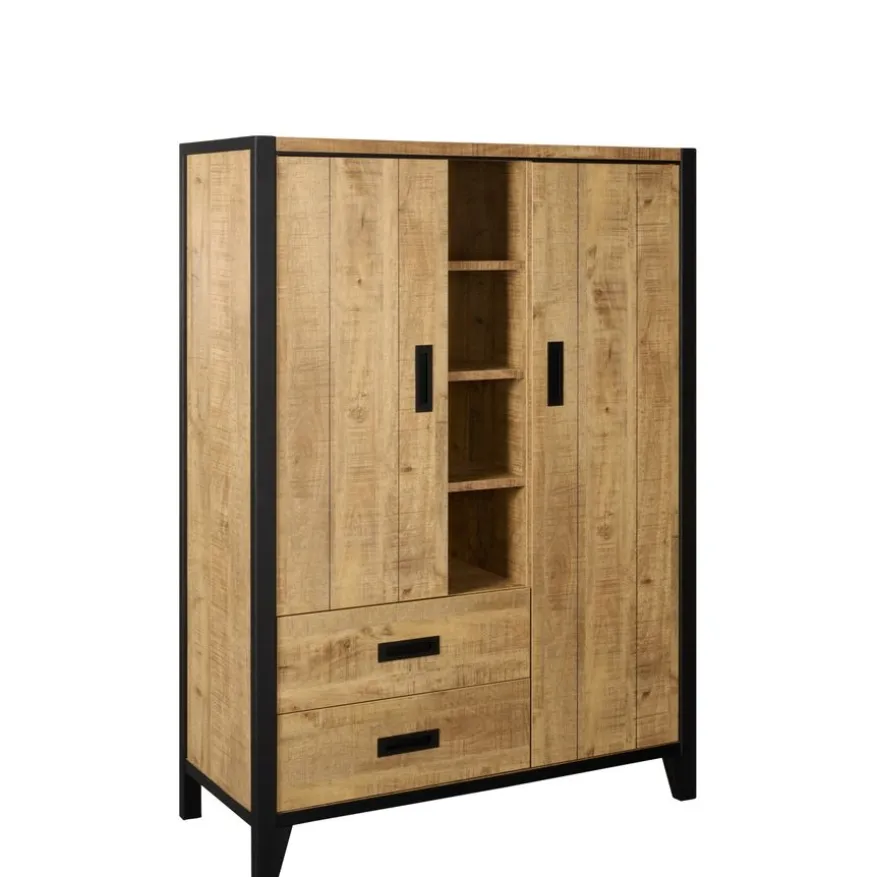 Wandkast Tilburg Naturel - 120x170x45 cm